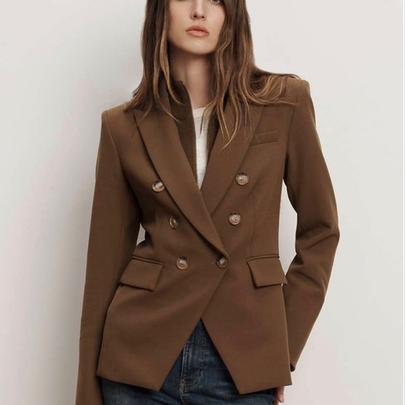 Veronica Beard Miller Dickey Jacket in Tan - Size 6 - Picture 10 of 10